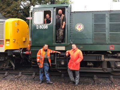 28/07/19 - loaded test run at Leicester North on the 14:00 service with the engineering team - Photo by John Johnson