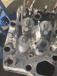 D8098 replacement A3 cylinder head. Photo by Georgia Williams