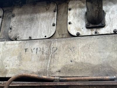D5830 the type 2 mark found on the side of the power unit. Photo by Paul Seaman