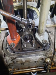 Fuel pump area after cleaning. Photo by James Whincup