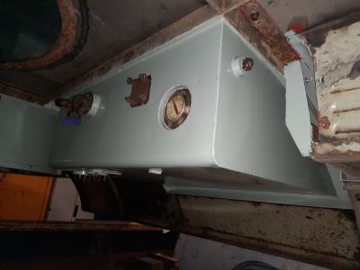 Fuel header tank in position. Photo by James Whincup