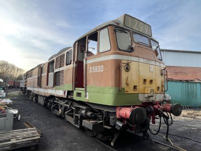 31463 outside for steam cleaning. Photo by Paul Seaman