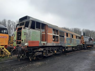 31463 on its way back to no.1 shed after visiting no.5 shed. Photo by James Whincup