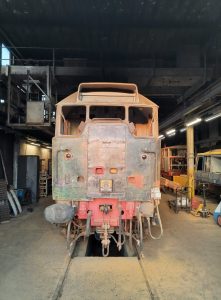 31463 no.1 cab stripped. Photo by James Whincup