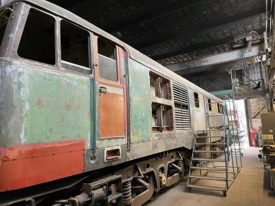 31463 B side body stripped. Photo by James Whincup