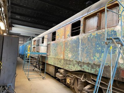 31463 B side body stripped. Photo by James Whincup