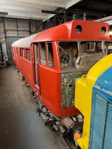 First coat of primer paint on 31463. Photo by Paul Tucker